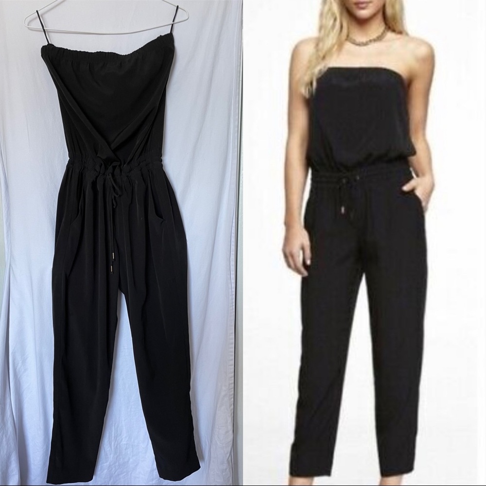 TAPERED BLACK JUMPSUIT